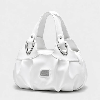 PoufTote™ Soft Leather Handbag