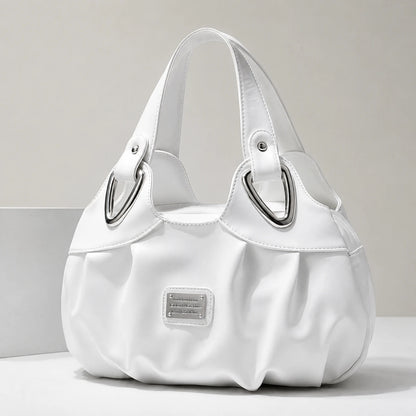 PoufTote™ Soft Leather Handbag