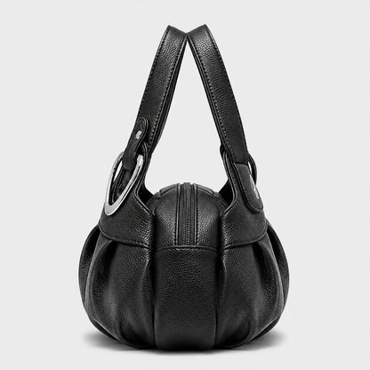 PoufTote™ Soft Leather Handbag