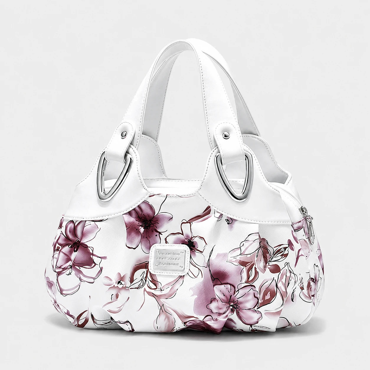 PoufTote™ Soft Leather Handbag