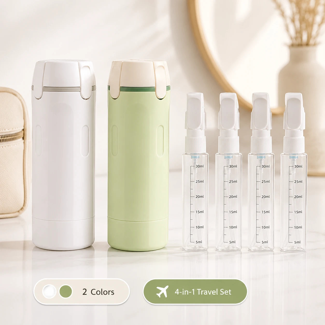 PourPod 4-in-1 Travel Bottle-1