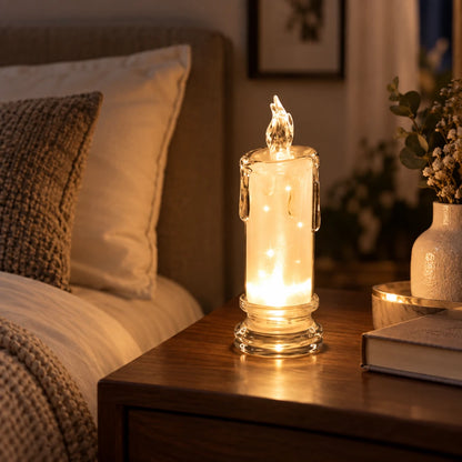 PrismGlow™ LED Candle
