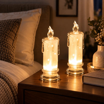 PrismGlow™ LED Candle