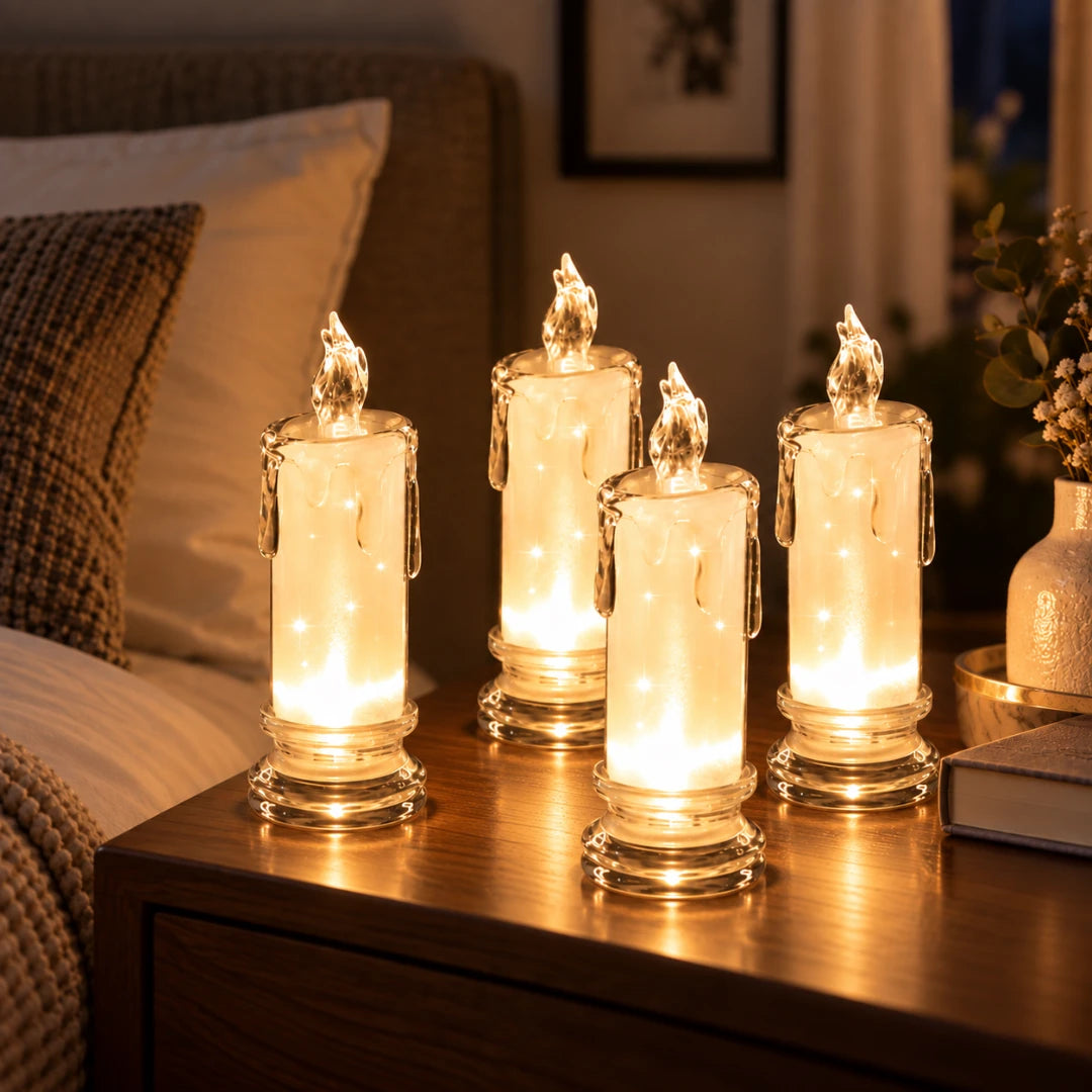 PrismGlow™ LED Candle