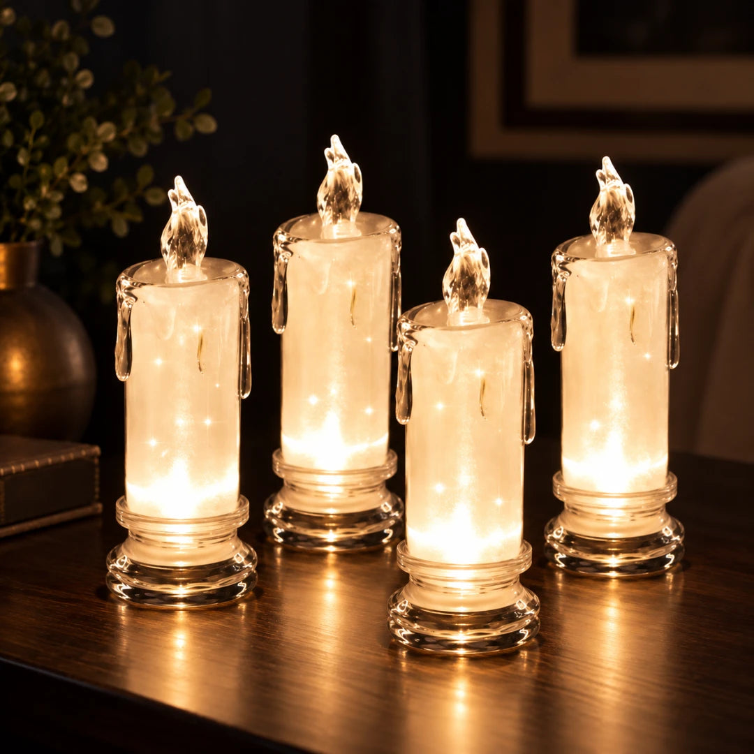 PrismGlow™ LED Candle