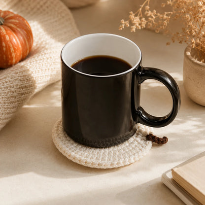 PumpKnit™ Pumpkin Coaster