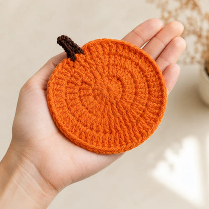 PumpKnit™ Pumpkin Coaster