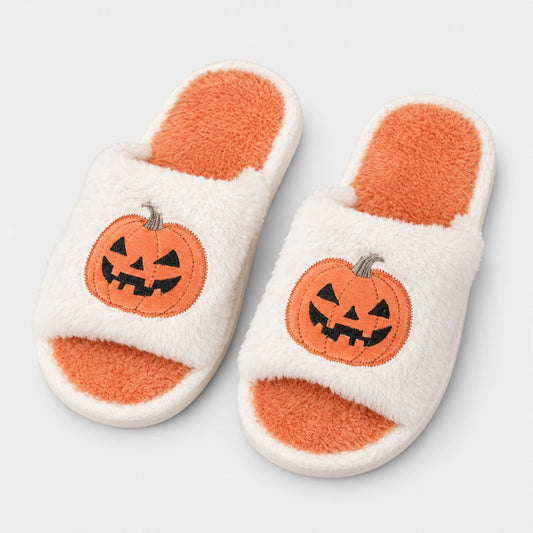 PumpSlide™ Cozy Pumpkin Slippers