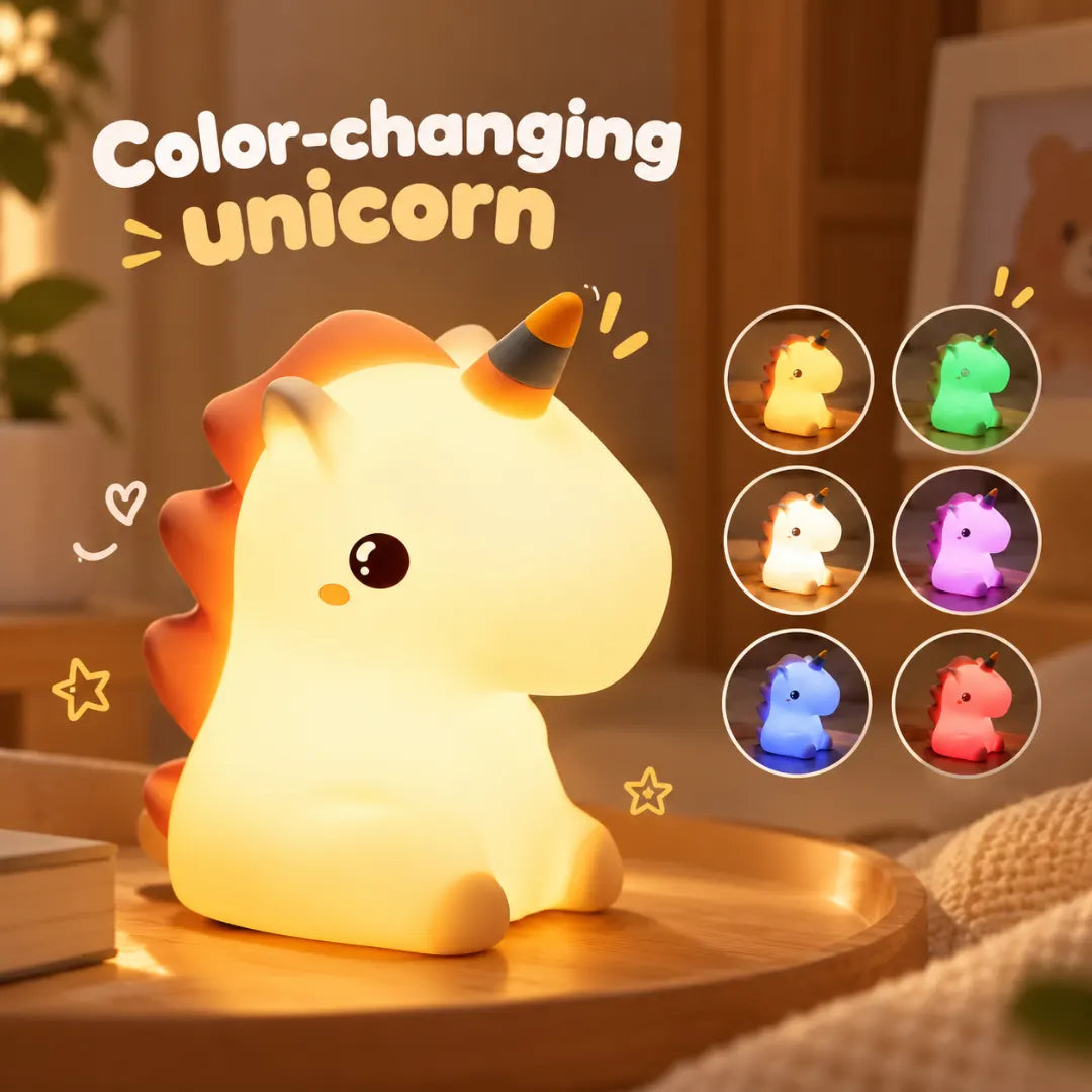 PumpkinGlow™ Silicone Night Light