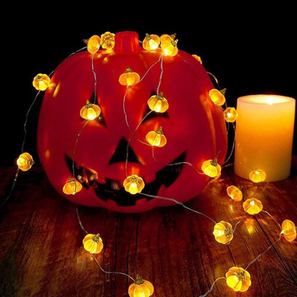 PumpkinPop™ LED String Lights