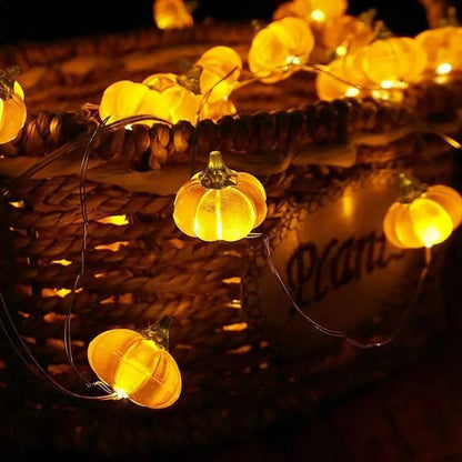 PumpkinPop™ LED String Lights