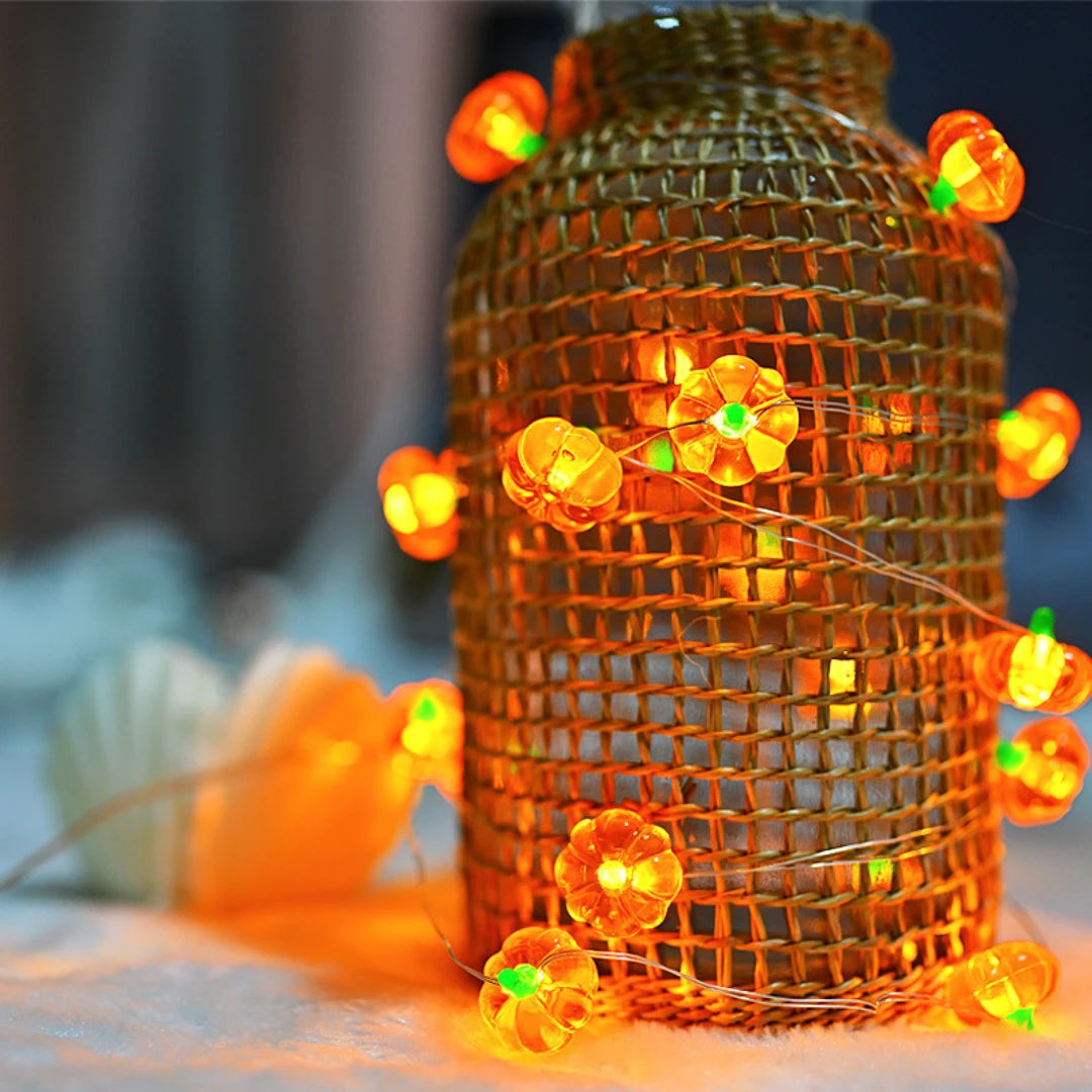 PumpkinPop™ LED String Lights