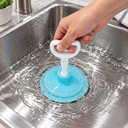 QuickUnclog™ Sink Plunger