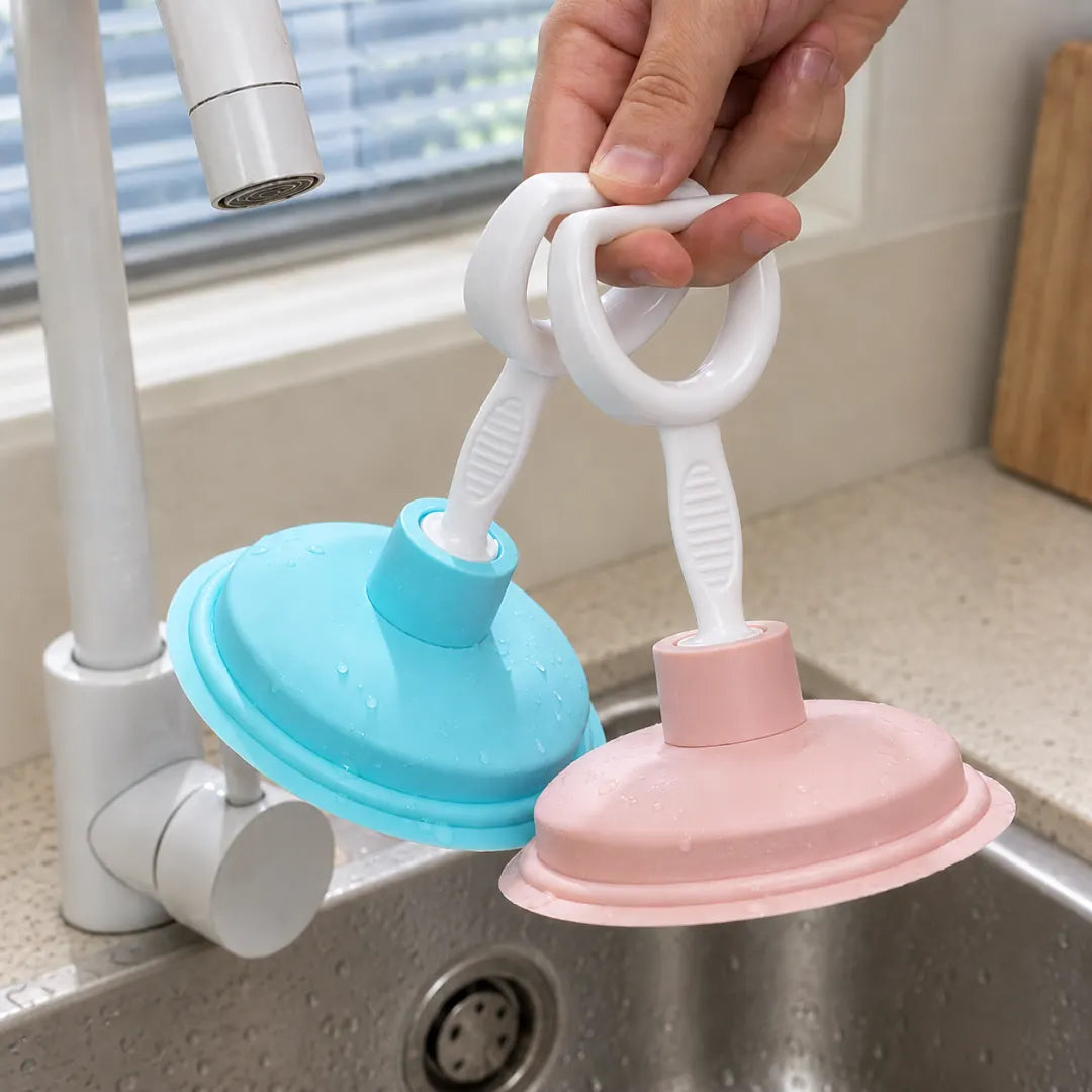 QuickUnclog™ Sink Plunger