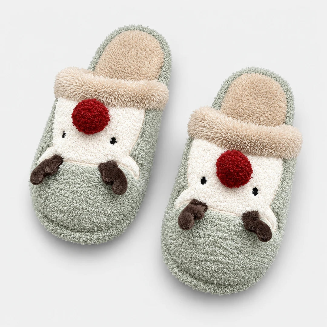 RedNose™ Plush House Slippers