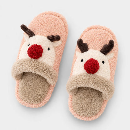 RedNose™ Plush House Slippers