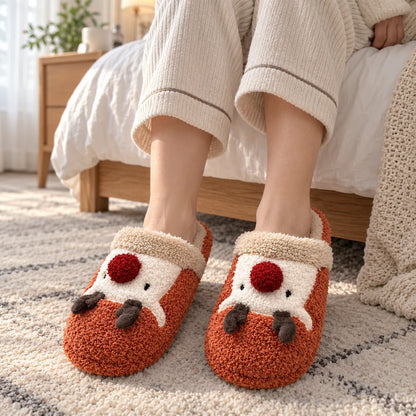 RedNose™ Plush House Slippers
