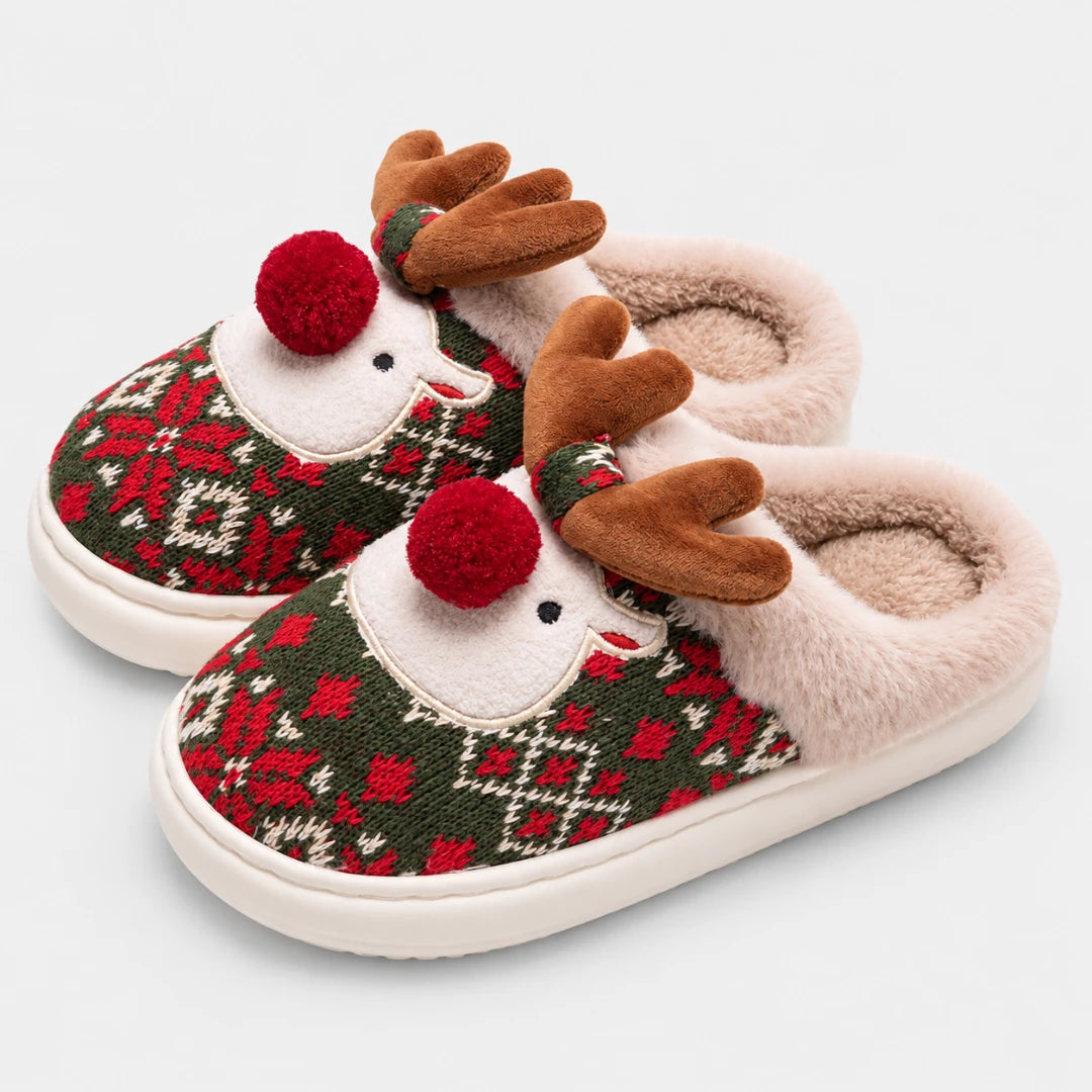 ReinCozy™ Plush House Slippers