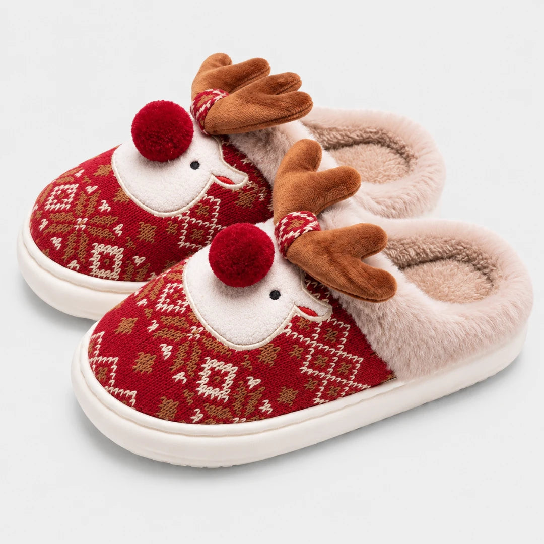 ReinCozy™ Plush House Slippers