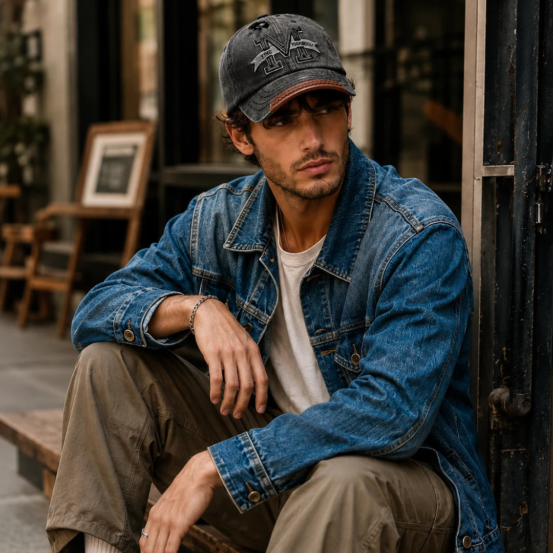 RetroDenim™ Vintage Ball Cap