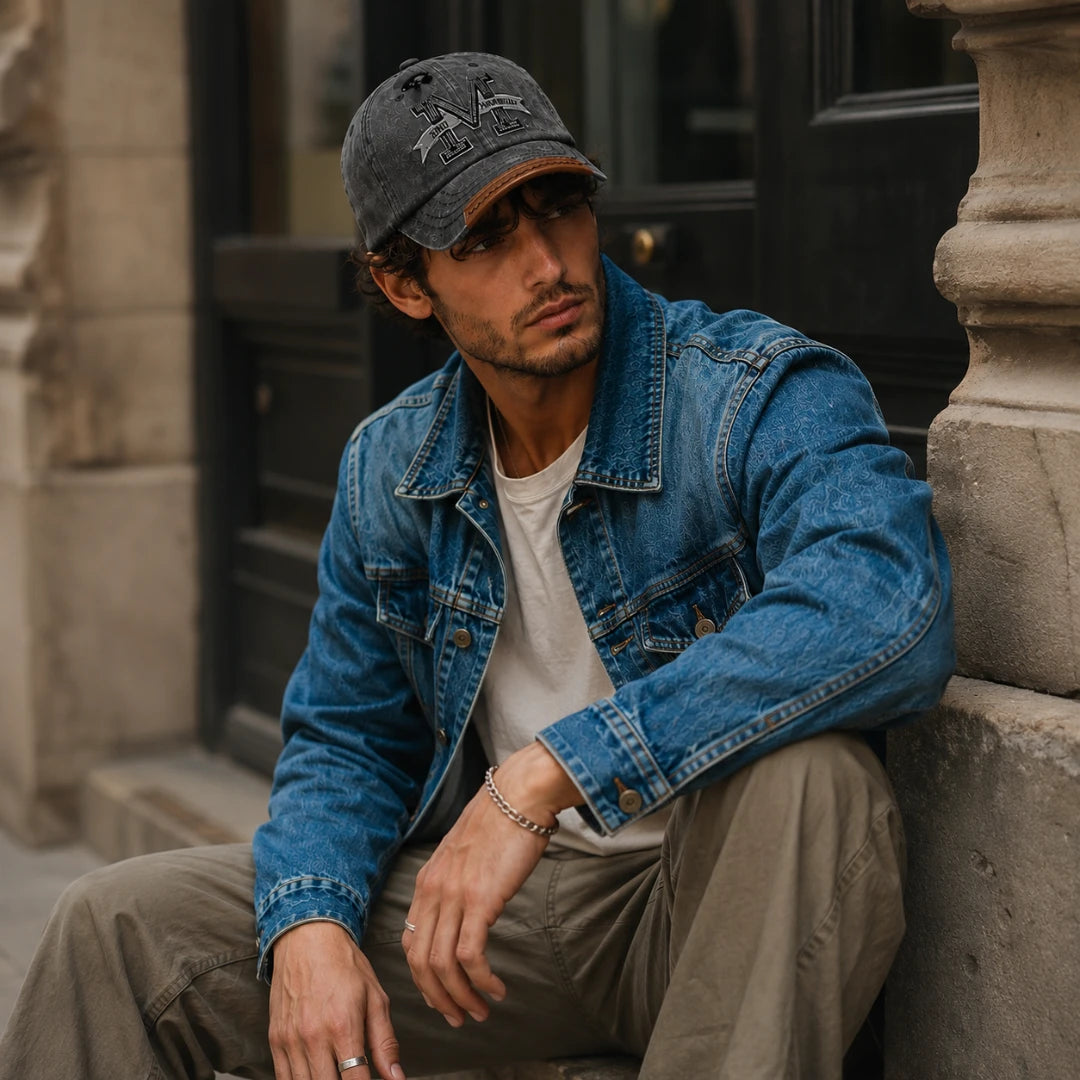 RetroDenim™ Vintage Ball Cap