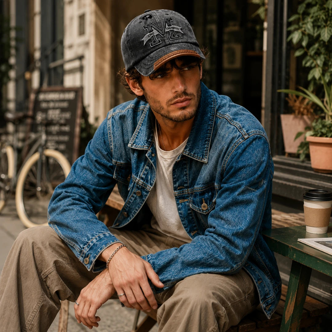 RetroDenim™ Vintage Ball Cap