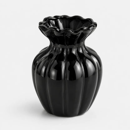 RippleVase™ Fluted Ceramic Vase