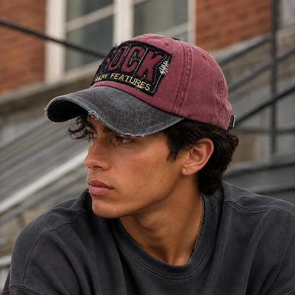 RockCap™ Vintage Patch Cap