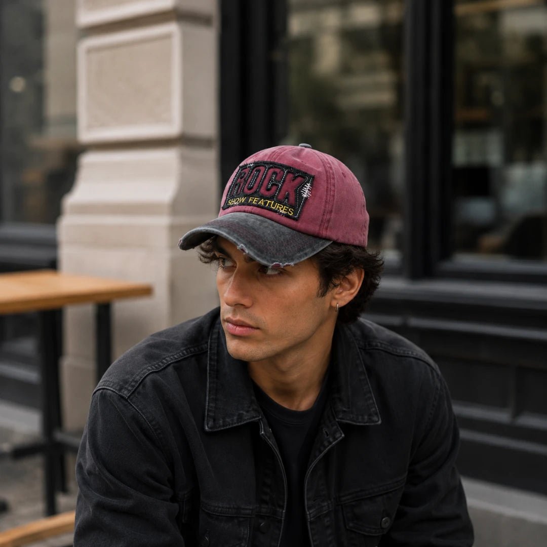 RockCap™ Vintage Patch Cap