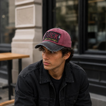 RockCap™ Vintage Patch Cap