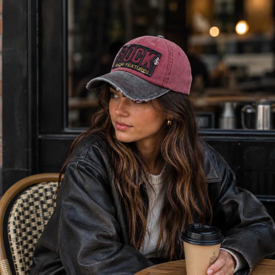RockCap™ Vintage Patch Cap