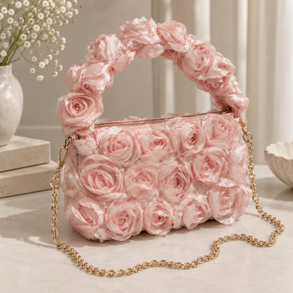 RoseBloom™ Floral Handbag
