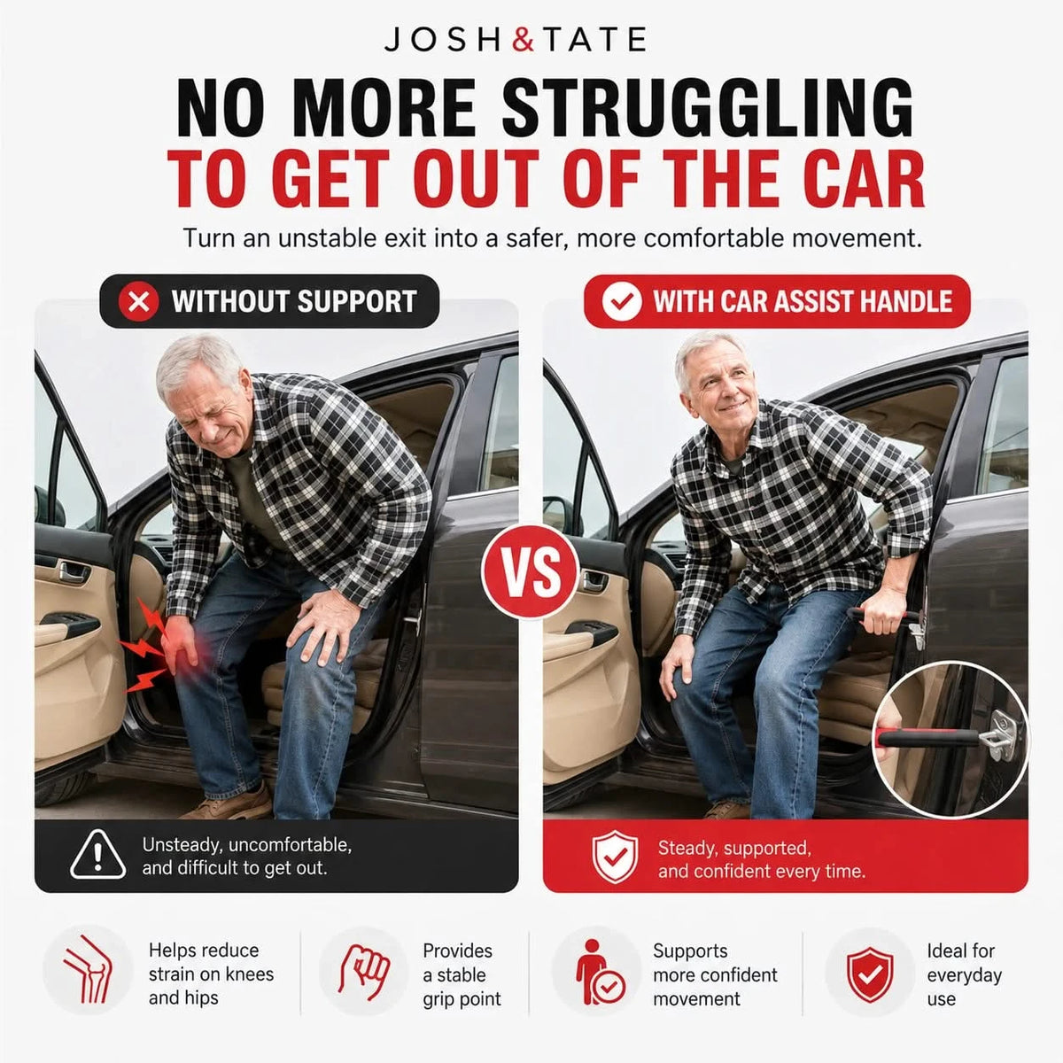 SafeGrip™ Car Assist Handle