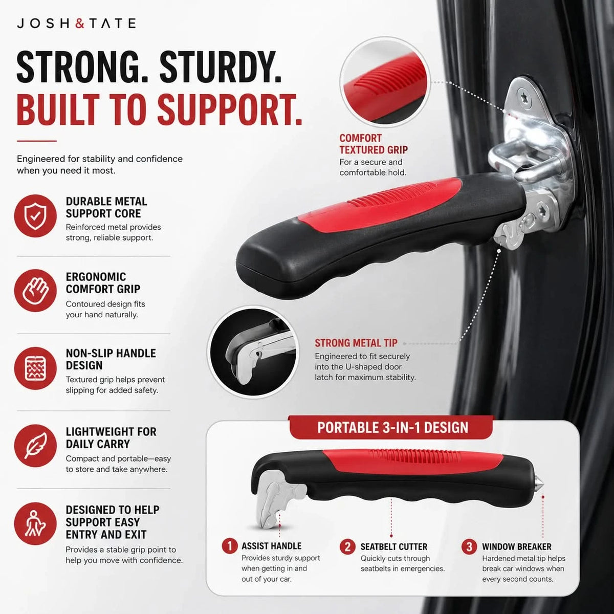 SafeGrip™ Car Assist Handle