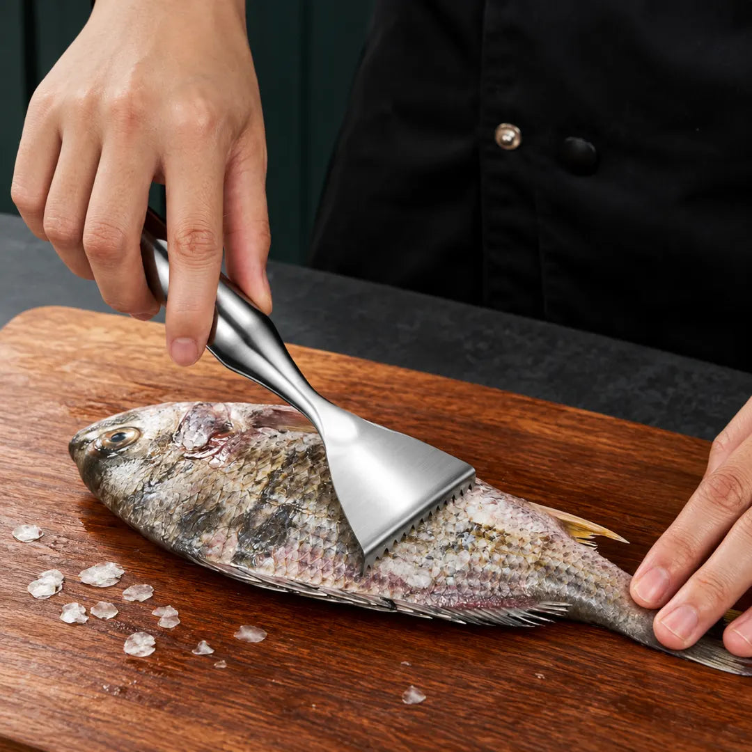 ScaleStrip™ Stainless Steel Fish Descaler