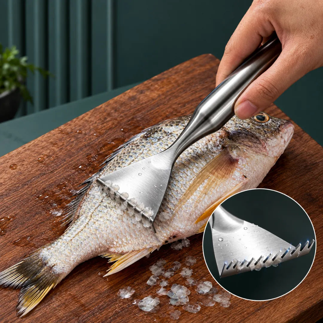 ScaleStrip™ Stainless Steel Fish Descaler