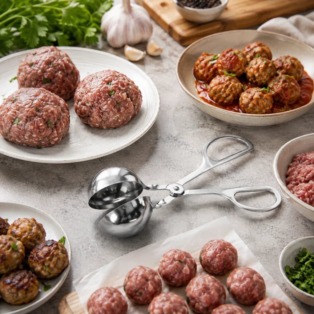 ScoopSnap™ Meatball Forming Tongs