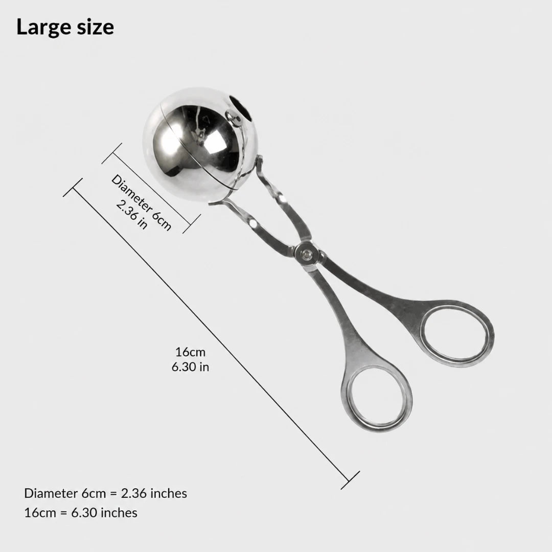 ScoopSnap™ Meatball Forming Tongs