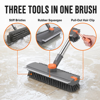 ScrubKing™ 3-in-1 Long Handle Scrub Brush2