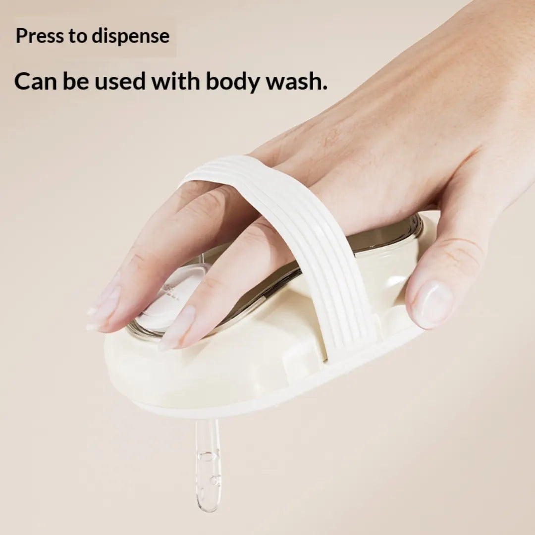 ScrubPalm™ Soap-Dispensing Bath Brush