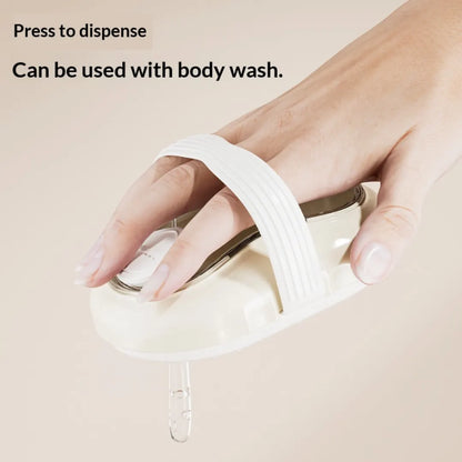 ScrubPalm™ Soap-Dispensing Bath Brush