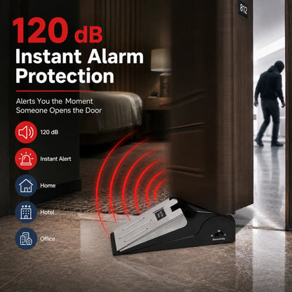 SentryStop™ 120dB Door Stop Alarm