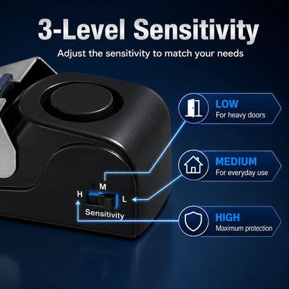 SentryStop™ 120dB Door Stop Alarm