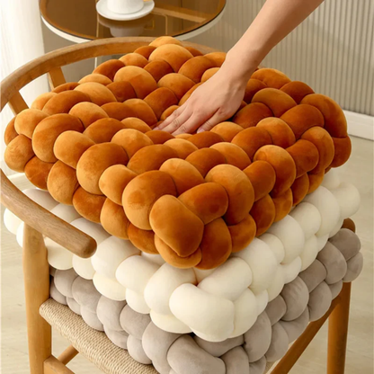 Serenique Braided Plush Cushion