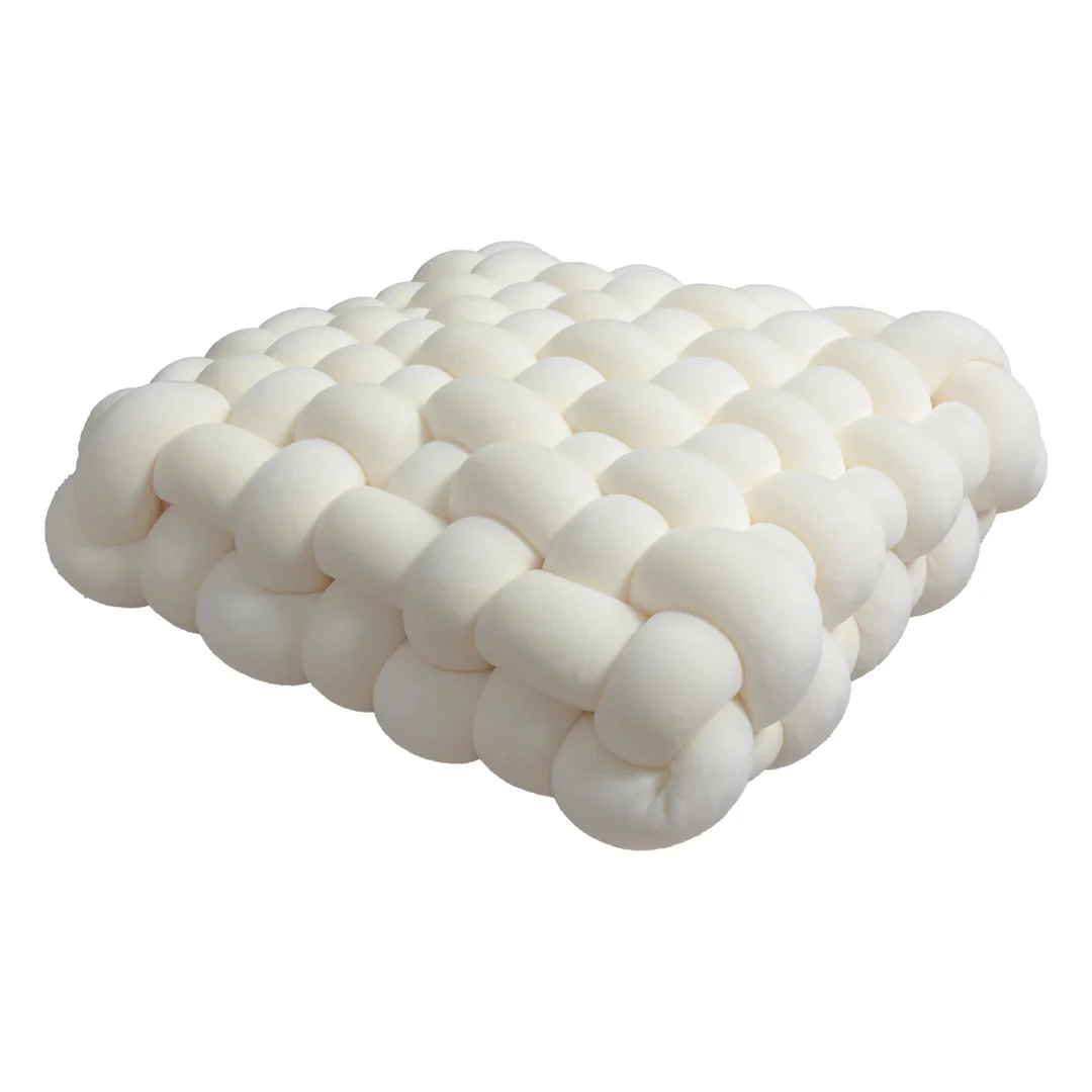 Serenique Braided Plush Cushion