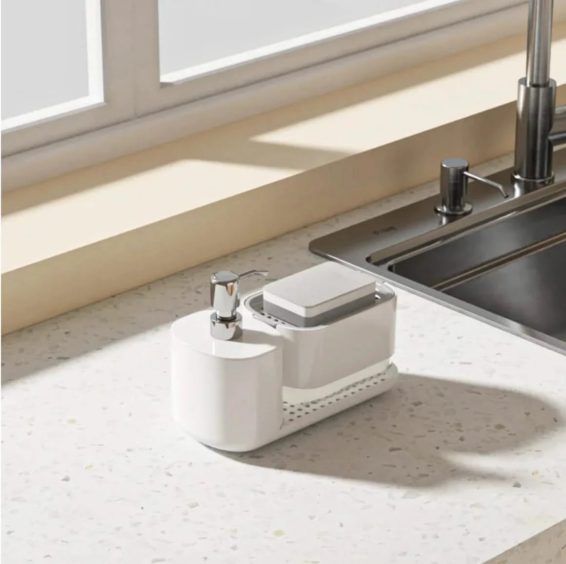 Sleek 3-in-1 Soap Dispenser
