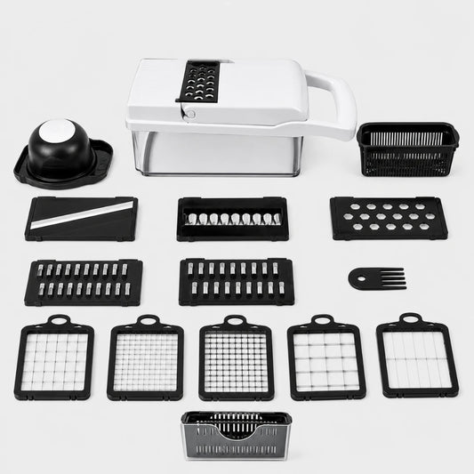 SliceBox™ 15-Piece Multi-Blade Chopper