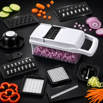 SliceBox™ 15-Piece Multi-Blade Chopper
