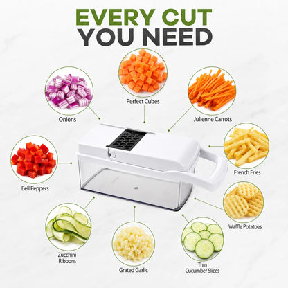 SliceBox™ 15-Piece Multi-Blade Chopper