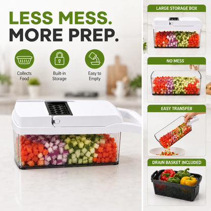 SliceBox™ 15-Piece Multi-Blade Chopper
